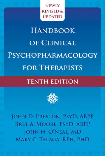 Book cover of Handbook of Clinical Psychopharmacology for Therapists (Tenth Edition)