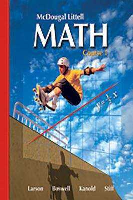 Book cover of Math Course 1
