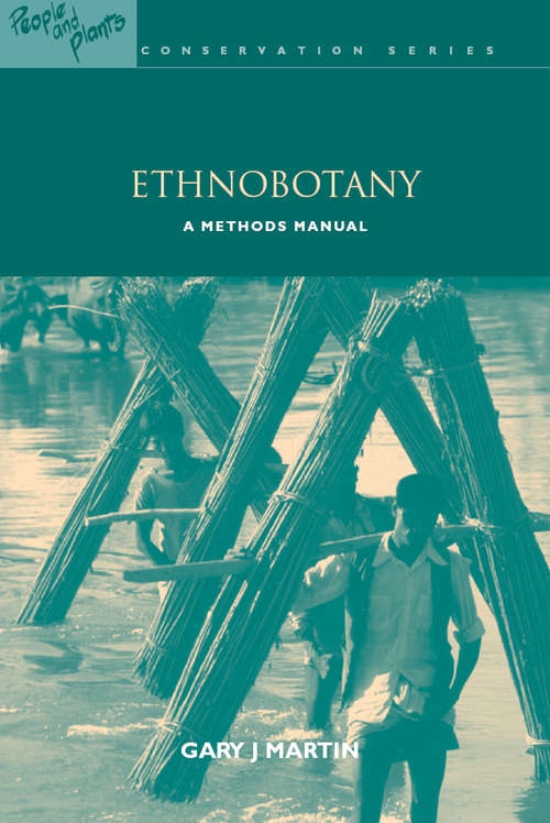 Book cover of Ethnobotany: A Methods Manual (People and Plants International Conservation)