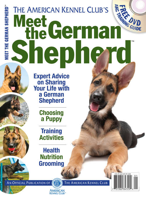 Book cover of Meet the German Shepherd