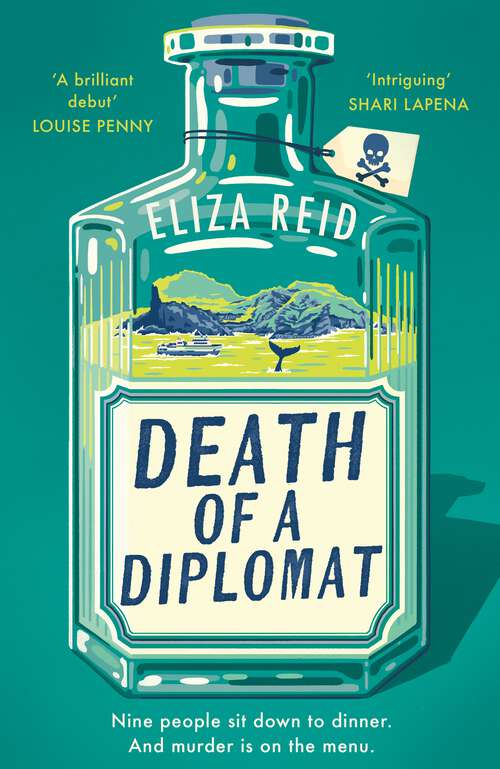 Book cover of Death of a Diplomat: A Scandi twist on Agatha Christie from the former first lady of Iceland