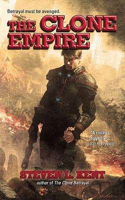 Book cover of The Clone Empire