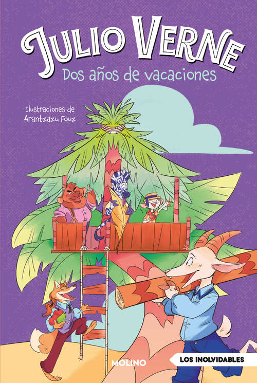Book cover of Dos años de vacaciones