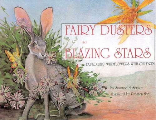 Book cover of Fairy Dusters and Blazing Stars: Exploring Wildflowers with Children