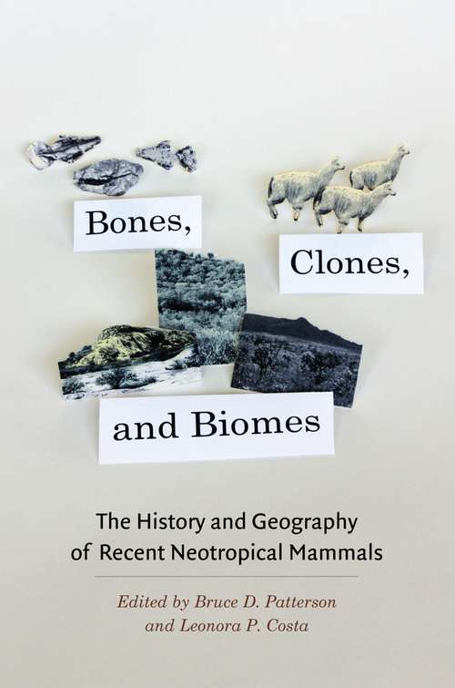 Book cover of Bones, Clones, and Biomes: The History and Geography of Recent Neotropical Mammals