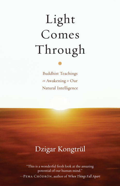 Book cover of Light Comes Through: Buddhist Teachings on Awakening to Our Natural Intelligence