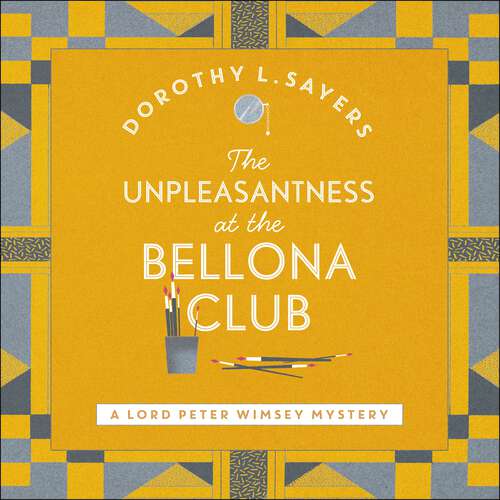 Book cover of The Unpleasantness at the Bellona Club