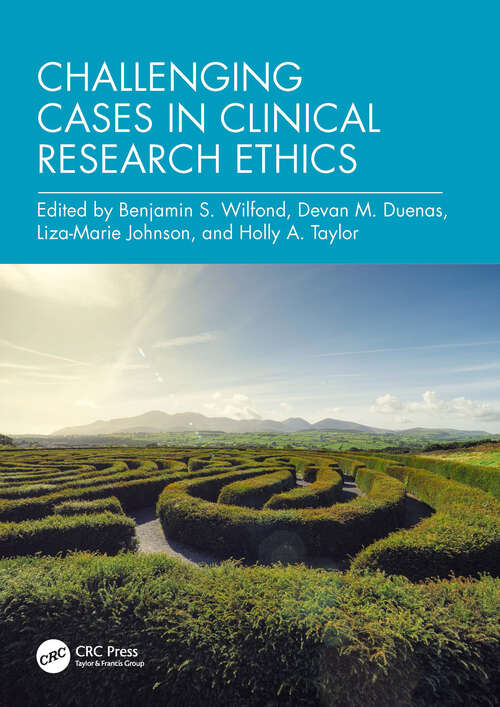 Book cover of Challenging Cases in Clinical Research Ethics