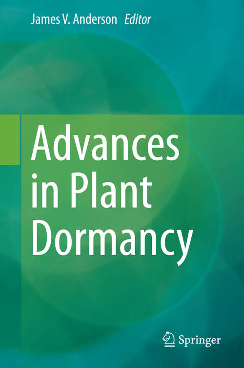 Book cover of Advances in Plant Dormancy