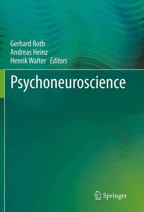 Book cover of Psychoneuroscience (1st ed. 2023)