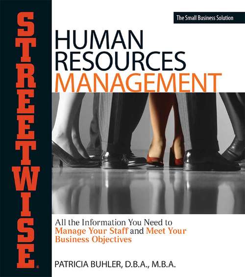 Book cover of Human Resources Management: All the Information You Need to Manage Your Staff and Meet Your Business Objectives