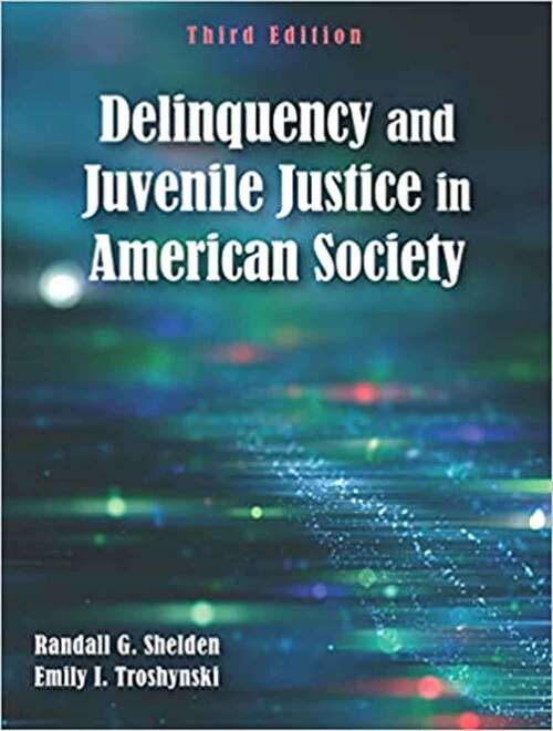 Delinquency And Juvenile Justice In American Society