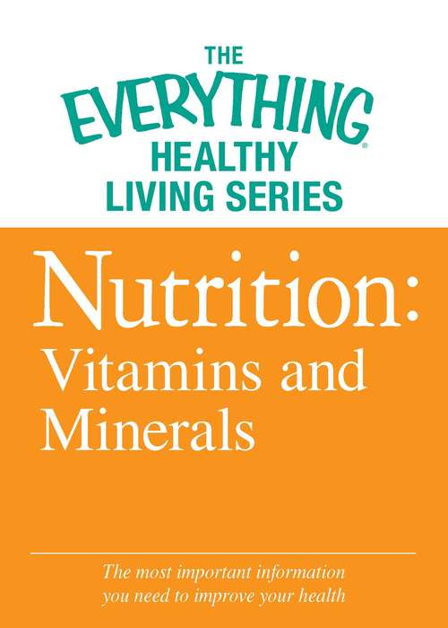Book cover of Nutrition: Vitamins and Minerals