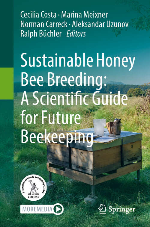 Book cover of Sustainable Honey Bee Breeding: A Scientific Guide for Future Beekeeping