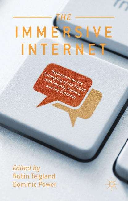 Book cover of The Immersive Internet