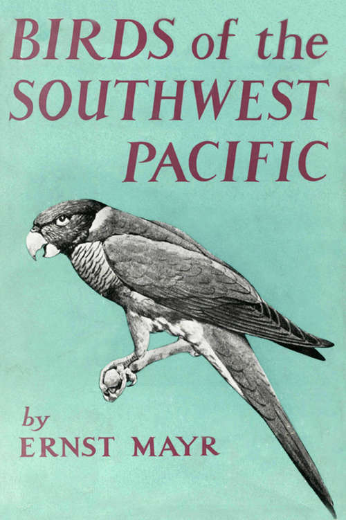 Book cover of Birds of the Southwest Pacific