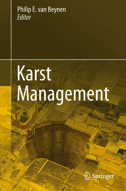 Book cover of Karst Management
