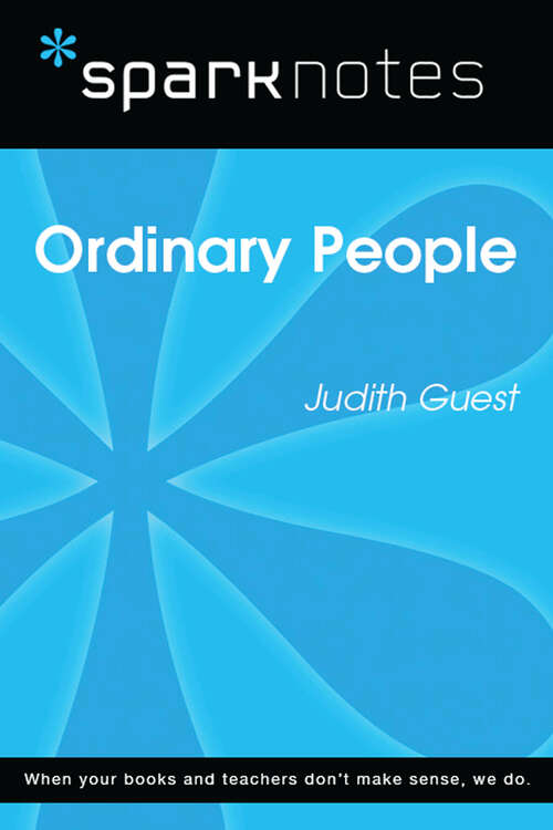Book cover of Ordinary People (SparkNotes Literature Guide Series)