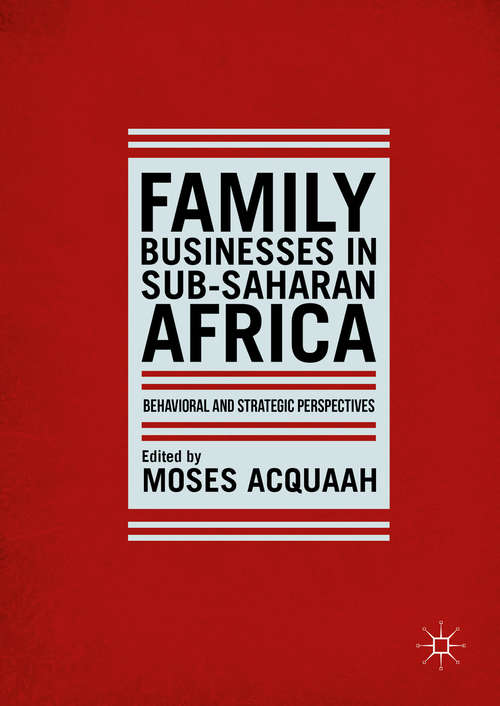 Book cover of Family Businesses in Sub-Saharan Africa