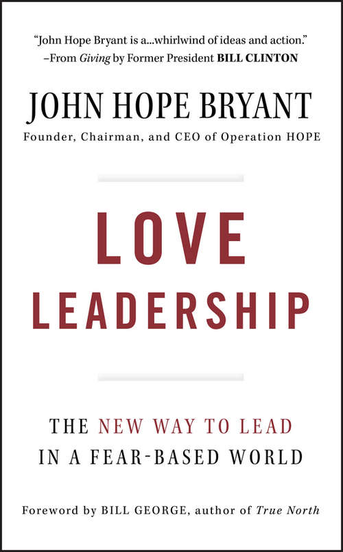 Book cover of Love Leadership