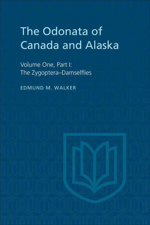 Book cover of The Odonata of Canada and Alaska: The Zygoptera–Damselflies