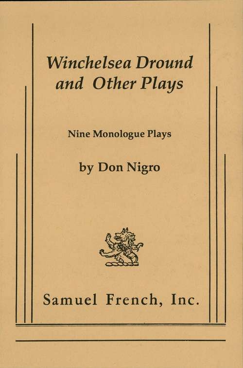 Book cover of Winchelsea Dround and Other Plays