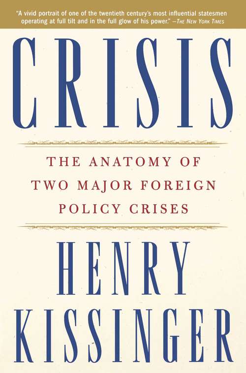 Book cover of Crisis
