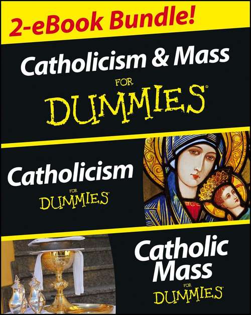 Book cover of Catholicism and Mass Bundle For Dummies