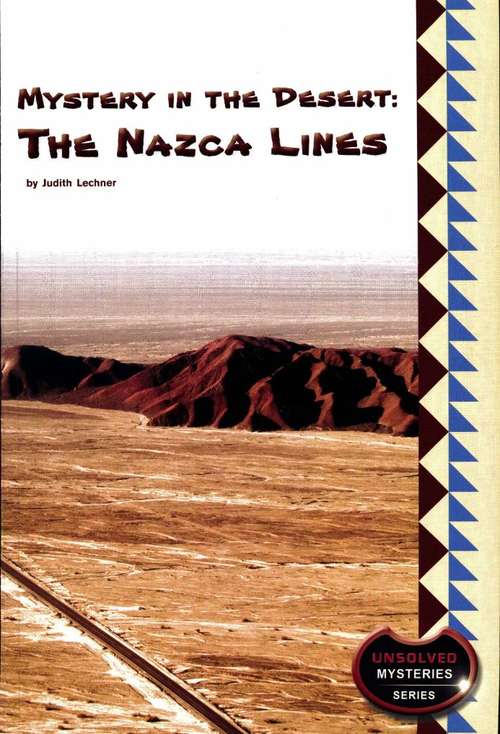 Book cover of Mystery in the Desert: The Nazca Lines (Fountas & Pinnell LLI Purple: Level U)