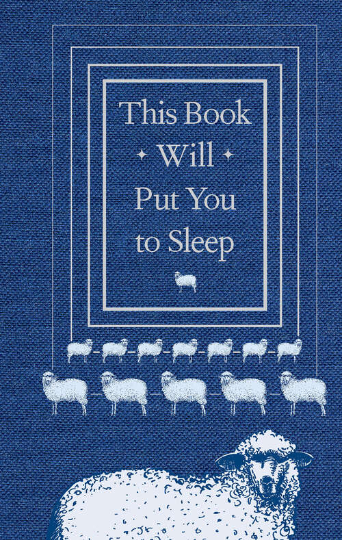 Book cover of This Book Will Put You to Sleep