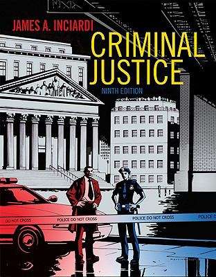 Book cover of Criminal Justice (9th Edition)