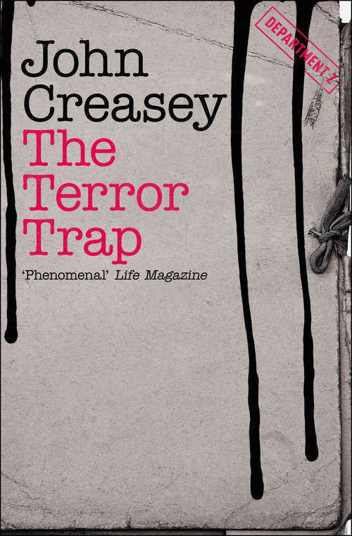 Book cover of The Terror Trap (Department Z #7)