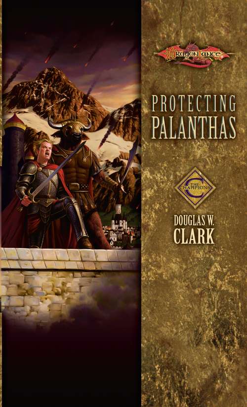 Book cover of Protecting Palanthas (Dragonlance Champions #2)