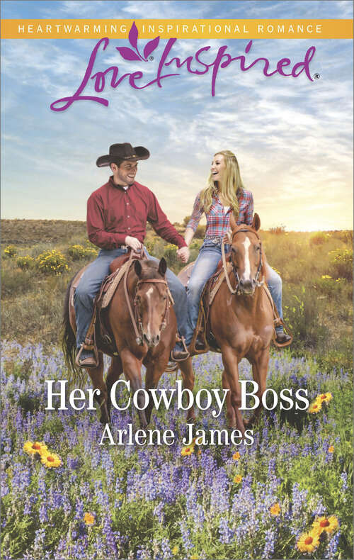 Book cover of Her Cowboy Boss: A Secret Amish Love; Her Cowboy Boss; Deputy Daddy (The Prodigal Ranch #3)