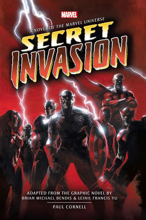 Book cover of Marvel's Secret Invasion Prose Novel