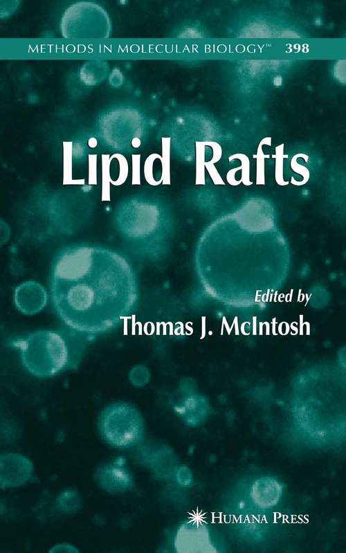 Book cover of Lipid Rafts