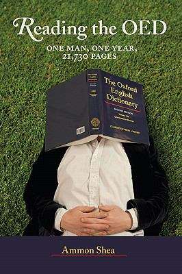 Book cover of Reading the OED
