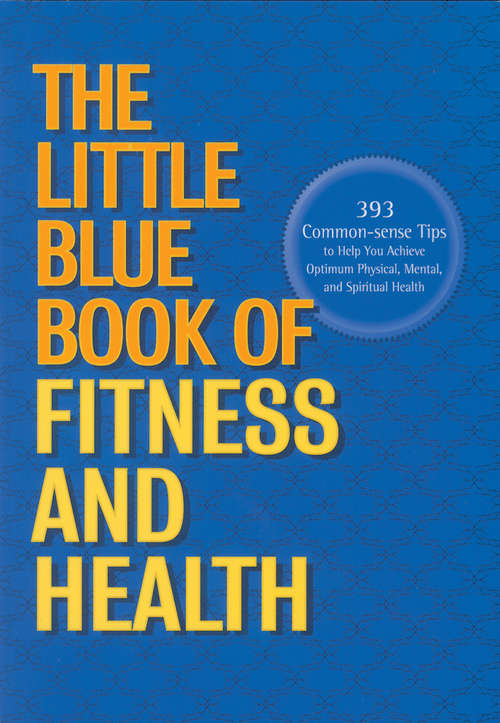 Book cover of The Little Blue Book of Fitness and Health