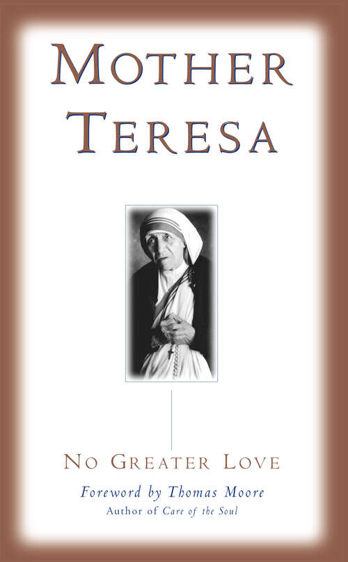 Book cover of No Greater Love