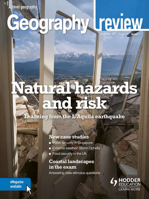 Book cover of Geography Review  Magazine Volume 32, 2018/19 Issue 1