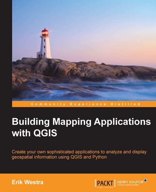 Book cover of Building Mapping Applications with QGIS