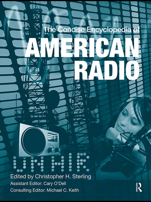 Book cover of The Concise Encyclopedia of American Radio