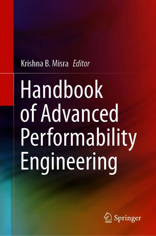 Book cover of Handbook of Advanced Performability Engineering (1st ed. 2021)