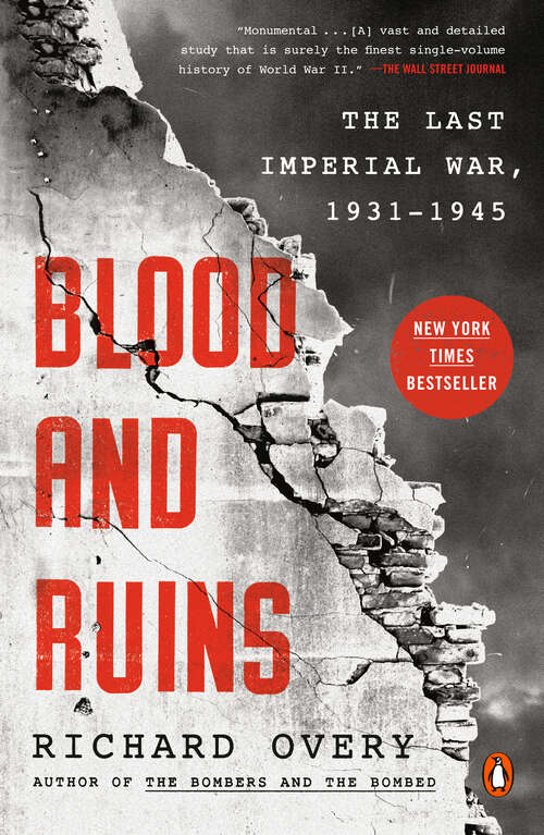 Book cover of Blood and Ruins: The Last Imperial War, 1931-1945