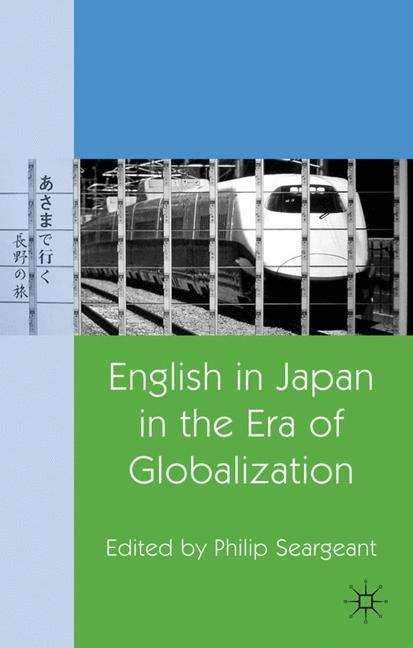 Book cover of English in Japan in the Era of Globalization