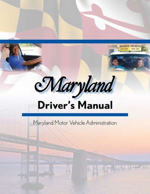 Book cover of Maryland Driver's Manual