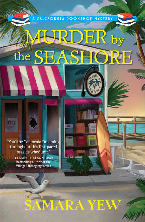 Book cover of Murder by the Seashore (A California Bookshop Mystery)