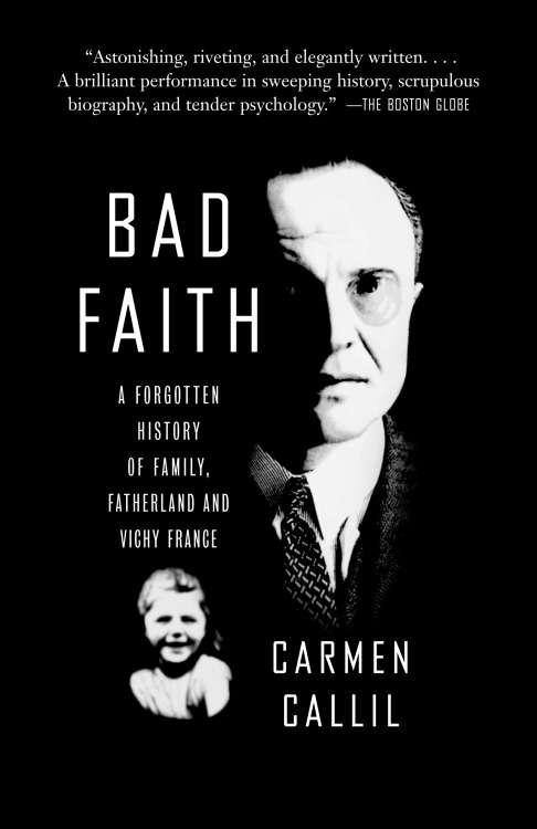 Book cover of Bad Faith: A Forgotten History of Family and Fatherland