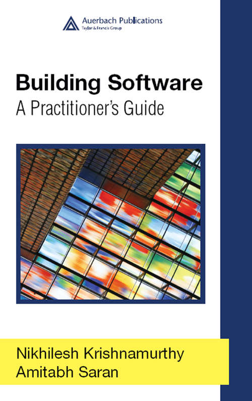 Book cover of Building Software: A Practitioner's Guide
