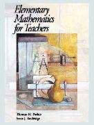 Book cover of Elementary Mathematics for Teachers
